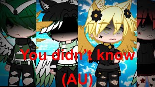 You didn’t know gacha club music video Au read description for more info about it [upl. by Harihs]