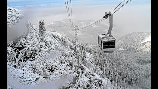 Wjazd kolejką na Kasprowy Wierch i widok z Kasprowego Wierchu • Tatry🚠 [upl. by Bahner]