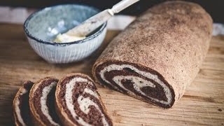 Gluten Free Marble Rye Bread  Baking Magique [upl. by Nylcoj459]