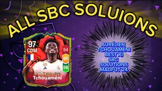 AURELIEN TCHOUAMENI 97 RATED ALL 15 MADFUT SOLUTIONS  MADFUT BEST X1 SBC SOLUTION  MADFUT 24 [upl. by Gerhan]