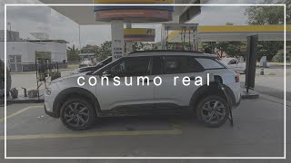 CONSUMO REAL do CITROËN C4 CACTUS 16 FEEL ⛽  Aferição na BOMBA [upl. by Norm]