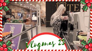 VLOGMAS ❄ Ziua 23 ❄ Cumparaturi alimentare de Craciun pe ultima suta de metri ❄ [upl. by Ahsal]