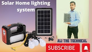 Solar Home Lighting System  Mini Solar System [upl. by Dexter]