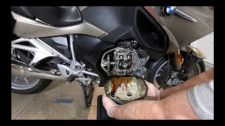 BMW R1200RTLC Valve Clearance Check [upl. by Zach]