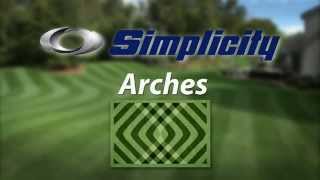 Lawn Striping How To The Arch Pattern [upl. by Odnanref]