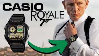 📦 Unboxing the Casio Royale ⌚ AE1200WH 🕵️‍♂️🌎 [upl. by Aneral972]