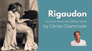 Rigaudon op126 no3 by Cécile Chaminade [upl. by Veronica866]