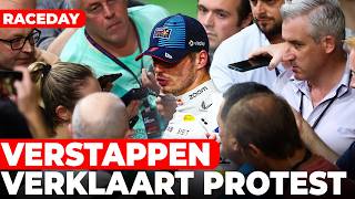 Verstappen verklaart protest  FIA deelt straf uit aan Ferrari na kwalificatie  GPFans Race Day [upl. by Holloway]