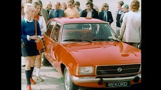 Alte Werbung vom Opel Rekord D 19711977 [upl. by Yeliak917]