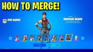 How to MERGE FORTNITE ACCOUNTS in CHAPTER 5 SEASON 1 Merge your Fortnite Accounts [upl. by Zaid861]