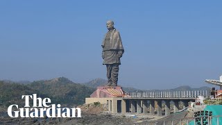 India unveils worlds tallest statue [upl. by Butterworth136]