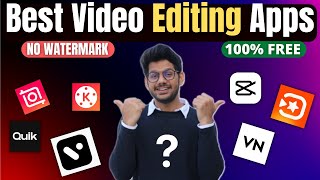 Best video editing Apps for Android or IOS 2022  Without Watermark [upl. by Ilohcin]