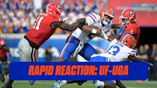 Rapid Reaction to UFs 3420 loss to Georgia  Florida Gators Football [upl. by Llahsram]