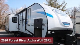 2020 Forest River Alpha Wolf 26RL Travel Trailer Walkthrough  Tri State RV [upl. by Beilul]