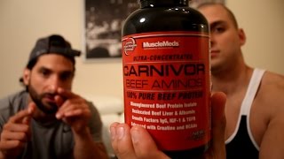 MUSCLEMEDS CARNIVOR 100 BEEF AMINO ACID REVIEW [upl. by Wyler]