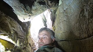 MEGA EXPLORATION Metal Detecting Old Homesite Exploring Caves And MOAR [upl. by Buchalter]