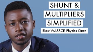 WAEC Physics Tutorial Questions amp Answer 2024 On Shunt amp Multipliers Top 7 [upl. by Maier]