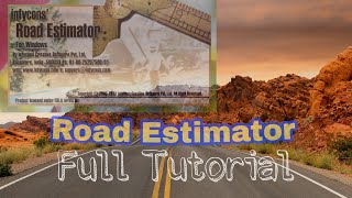 14 Road Estimator Full Tutorial [upl. by Donny]