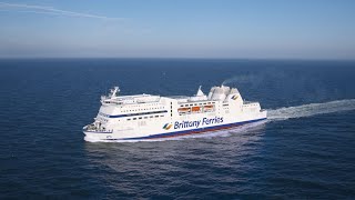 Mont St Michel  Brittany Ferries Cruise Ferry [upl. by Oicnerolf]