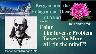 Bergsons Holographic Theory  66  Color Inverse Problem Bayes [upl. by Millian]