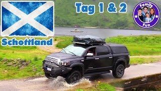 SCHOTTLAND TRIP VLOG Reisebericht Urlaub 2  FAMILY FUN ON TOUR [upl. by Inaboy558]