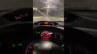 Civic Si K20 Stage 3  Acelerando no túnel Vtec sound [upl. by Aicined133]