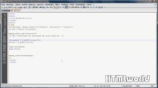 PHP Tutorial Daten abspeichern in eine MySQL Tabelle  deutsch [upl. by Margret]