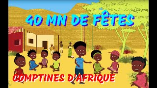 ON FAIT LA FETE  comptines africaines avec paroles [upl. by Geibel90]