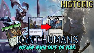 Upgrading Historic Humans Deck with Alchemy Cards  Historic BO1 Ranked  MTG Arena [upl. by Terrye]