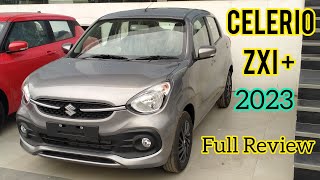 Maruti CELERIO ZXI Plus 2023🔥 Features Price interior exterior Full Review ❣️ CELERIO 2023🔥 [upl. by Salokin703]