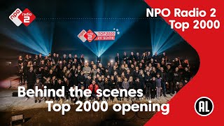 Achter de schermen tijdens de NPO Radio 2 Top 2000 opening 2023  NPO Radio 2 [upl. by Ahtan]