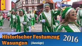 Wasunger Karneval 2016 Festumzug [upl. by Duvall]