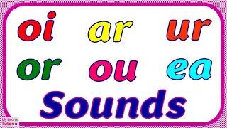 DIGRAPH  READING Words with oi ar or ur ou and ea Sounds  Sentences  Liy Learns Tutorial [upl. by Louisette]