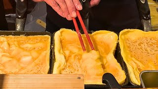 Cooking The Perfect Japanese Tamago Yaki [upl. by Arundell]