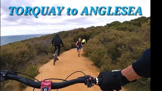 Mountain biking Torquay to Anglesea [upl. by Kele607]