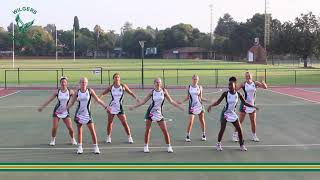 Hoërskool Die Wilgers  White Eagles Netbalspan Dans [upl. by Ange]