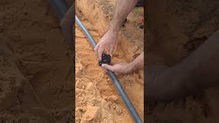 How to install irregation pipes dripirrigation gardenscapes shorts [upl. by Beckman]