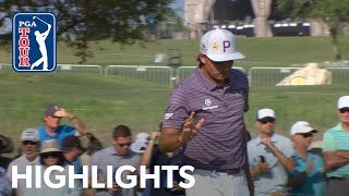 Rickie Fowler highlights  Round 2  Valero 2019 [upl. by Festa93]