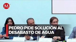 Pedro Rodríguez Villegas pide solucionar el desabasto de Agua en Atizapán de Zaragoza [upl. by Wilsey382]