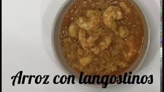 ARROZ CON LANGOSTINOS EN 10 MINUTOS AL MICROONDAS JARRA MICROCOOK TUPPERWARE [upl. by Aerised]