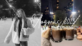 VLOGMAS 2023 Ep 2  New York at Christmas 😍 [upl. by Dieball]