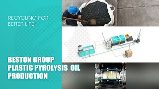 600kg Plastic Feeding  Pyrolysis Oil Production [upl. by Acillegna553]