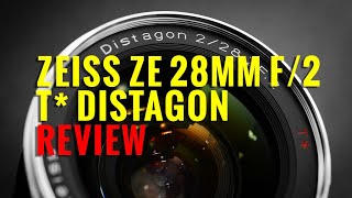 Zeiss ZE 28mm f2 T Distagon  REVIEW [upl. by Aleetha]