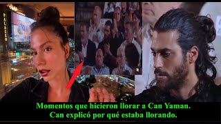 Momentos que hicieron llorar a Can Yaman Can explicó por qué estaba llorando [upl. by Esenaj]