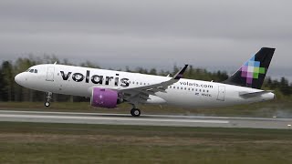 Volaris  Airbus A320 271N  Takeoff amp Landing [upl. by Hayashi554]