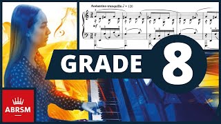 ABRSM Piano 20212022 GRADE 8 Sheet Music and Complete Fingering [upl. by Viridi943]