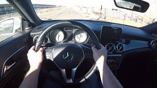 2017 MercedesBenz CLA 250 POV Drive [upl. by Ruenhs]