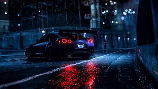 Nissan GT R Night rain [upl. by Rimma]