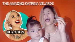 Vocal Coach Reacts to Katrina Velarde  Impersonating Singers BURN elliegoulding katrinavelarde [upl. by Daveta]