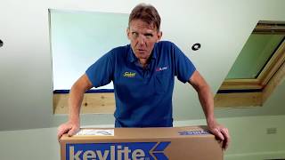 Keylite Roof Window from box to roof in 2 minutes  SkillBuilders Roger Bisby [upl. by Vona]